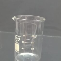 Glass Beaker set of 12 (100ML, Borosilicate Glass)