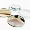 lens and mirror set.set of concave convex mirror and concave convex lenses. 50mm diameter 