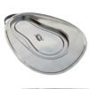 Premium Quality Stainless Steel Female Bed Pan with cover