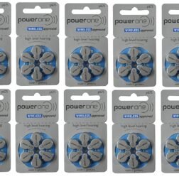 Power One P675 Hearing Aid Battery (6X10 Pack) 60 Nos