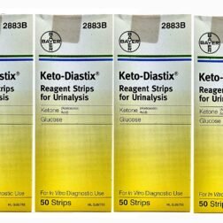 Keto-Diastix Reagent Strips for Urinalysis, 50 Each (Pack of 4) 