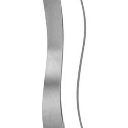 surgical S-Shape Tongue Depressor Stainless Steel Tongue Depressor - Pack of 2 Pieces