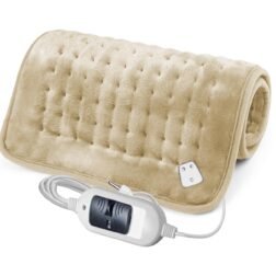 Electric Heating Pad for Pain Relief Orthopaedic Heat Therapy with Fast Heating Technology Heating belt for Neck and Back Pain/ Shoulder/ Abdominal/ Joints/ Muscle/ Knee Relief