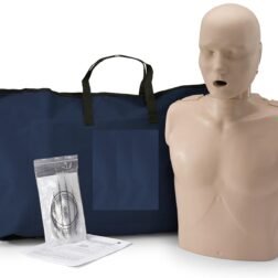 Professional Adult CPR-AED Training Manikin with CPR Monitor, Medium Skin, MCR Medical
