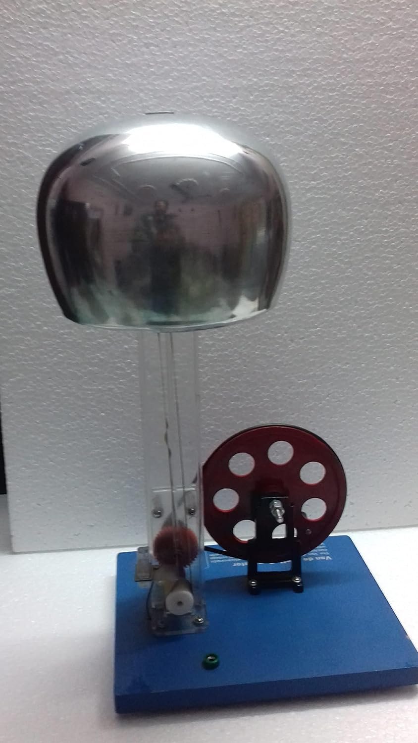1 Hand Operated Van de Graff Generator Working Model Educational Physics