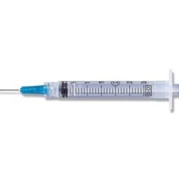 BD Emerald Syringe with Needle 3ml, Box of 100