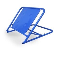 Powder coated Iron Meditation Chairs/Yoga Chairs with Back Support Sheet (Red, Maroon, 19 x 17 x 3 Inches)