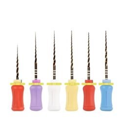 Hand File (21 mm, SX-F3 Assortment, Gold Color, 6 Pack)