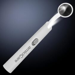 Dental Inspection Mirror with LED Light - Anti-Fog Oral Mirror for Teeth Inspection