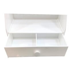 "White Colour Micropipette Stand with Tips Drawer, Use For Chemical, pathology,  reasearch Laboratory, Capacity: 6 Pipette"