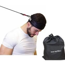 Neck Exercise Band Muscle Builder Head Harness Home Gym for Strength Fitness